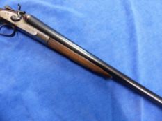 SHOTGUN- (RFD REQUIRED BARRELS OUT OF PROOF) UN-NAMED 12G S/S HAMMER GUN SERIAL NUMBER 1018 ( ST NO.