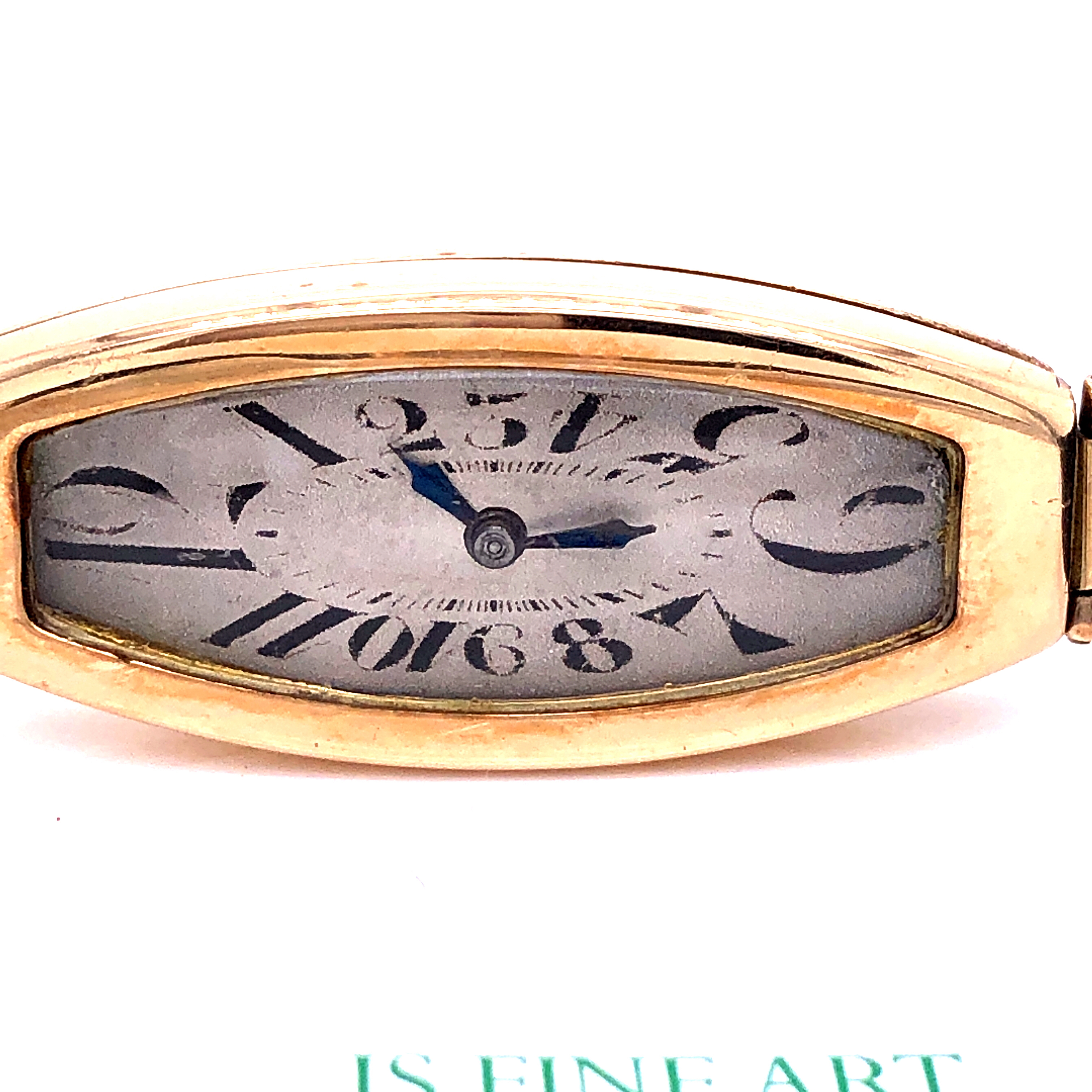 A 1920'S 14ct GOLD SWISS WATCH, SWISS SQUIRREL MARKS TO THE INSIDE COVER TOGETHER WITH WITH THE - Image 6 of 10