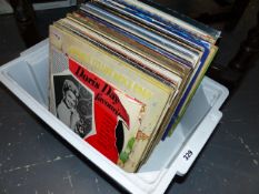 A QTY OF RECORD ALBUMS.