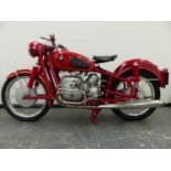 1958 BMW 494CC R50 REGISTRATION NO. 711 XUN FRAME NO. 559124 ENGINE NO. 559124- AN IMPRESSIVE AND