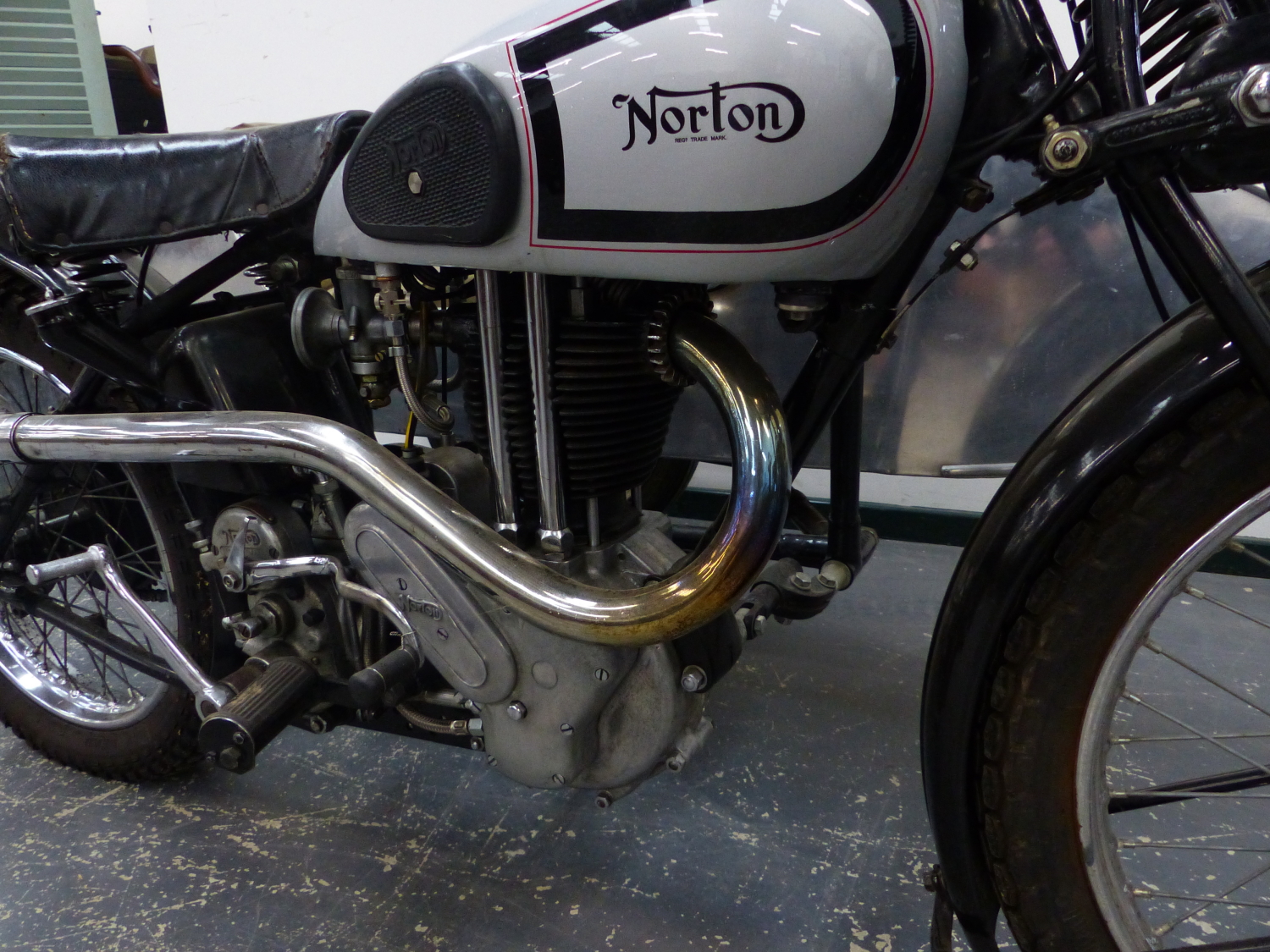 Garde-chaîne Norton Pour Modèles 490cc, 30, 40 International Et Manx 16H - Numéro *2778 - Occasion