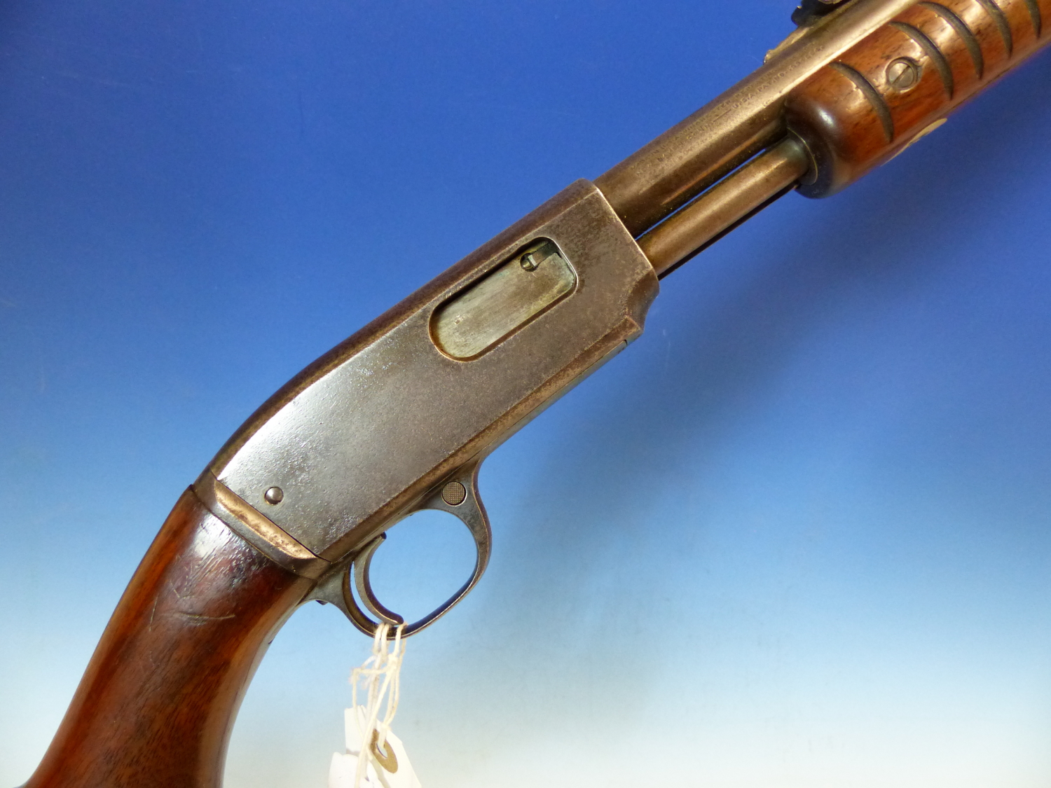 RIFLE- FAC REQUIRED, WINCHESTER M'61 PUMP ACTION .22LR SERIAL NUMBER 31729 ( STOCK NO.3436) - Image 2 of 25