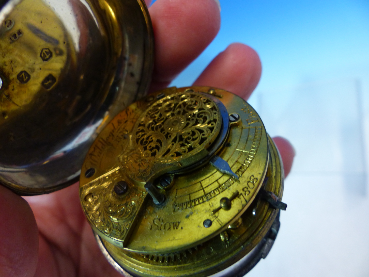 TWO FUSEE POCKET WATCHES IN SILVER CASES, ONE BY WALDFOGEL AND SIEDLER AND THE OTHER BY COULON, - Image 10 of 25