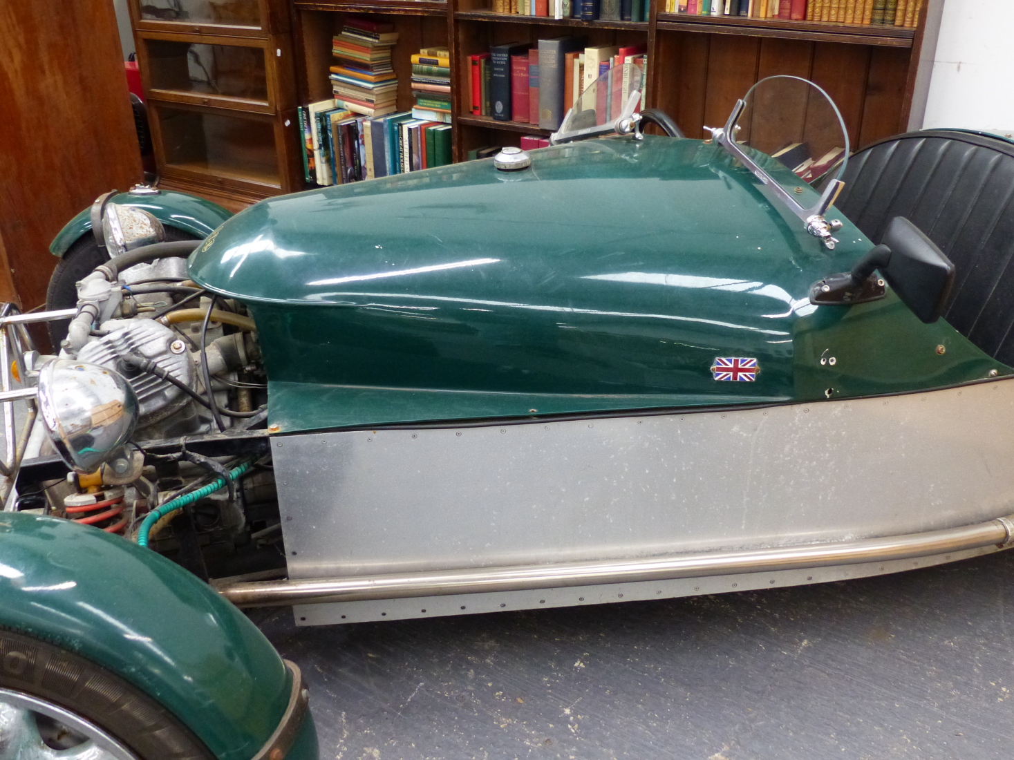 JZR /HONDA THREE WHEELER MORGAN DESIGN KIT CAR.-REGISTRATION NUMBER A23 YJH- FITTED WITH HONDA CX - Image 5 of 41