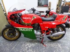 1982 DUCATI 900 MIKE HAILWOOD REPLICA ( FACTORY) WPB 595Y- AN EXCEPTIONAL LOW MILEAGE MACHINE WITH