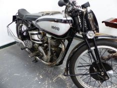 1934 NORTON MODEL 40 350CC ACV 845 -MODIFIED TO 1938 SPECIFICATION- PURCHASED BY OUR VENDOR IN