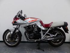 SUZUKI GSX1100 KATANA MOTORCYCLE. NTL453Y. 1074CC. A RARE EXAMPLE OF THIS IONIC 1980S DESIGNER