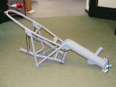 AN UNUSED, CGA 'EGLI'-TYPE FRAME WITH SWINGING ARM TO FIT A VINCENT TWIN CYLINDER ENGINE, WITH