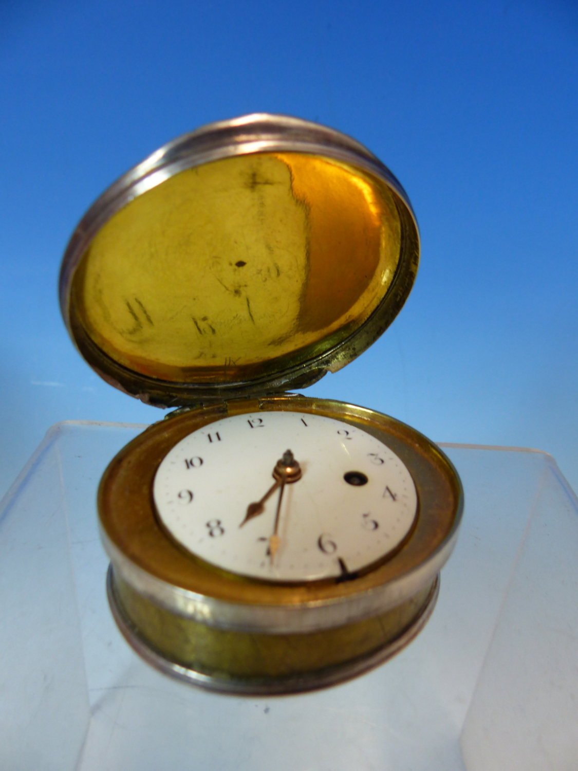 TWO FUSEE POCKET WATCHES IN SILVER CASES, ONE BY WALDFOGEL AND SIEDLER AND THE OTHER BY COULON, - Image 12 of 25