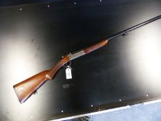 SHOTGUN-CERTIFICATE REQUIRED- 12G WEBLET AND SCOTT SINGLE BARREL SERIAL NUMBER 67665 ( STOCK