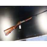 SHOTGUN-CERTIFICATE REQUIRED- 12G WEBLET AND SCOTT SINGLE BARREL SERIAL NUMBER 67665 ( STOCK