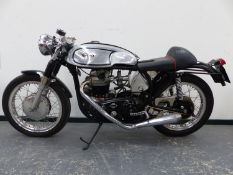 NORTON DOMINATOR 600cc FEATHERBED CAFE RACER- XAS 762-(1961) REGISTERED 2003)) 600CC AN EXCEPTIONAL,