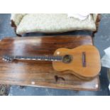 AN UNUSUAL OTTO SCHNEIDER CLASSICAL GUITAR.