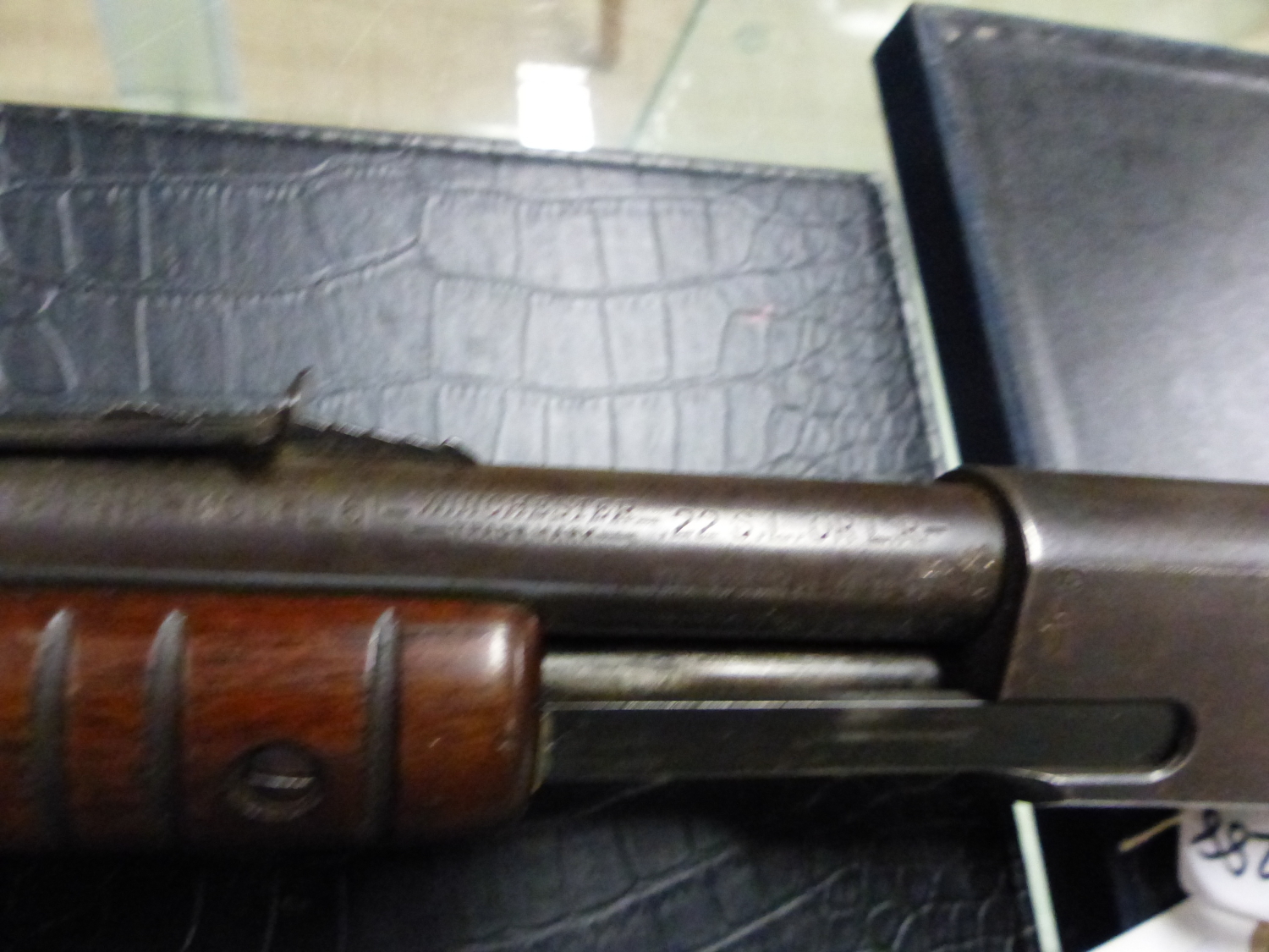 RIFLE- FAC REQUIRED, WINCHESTER M'61 PUMP ACTION .22LR SERIAL NUMBER 31729 ( STOCK NO.3436) - Image 24 of 25