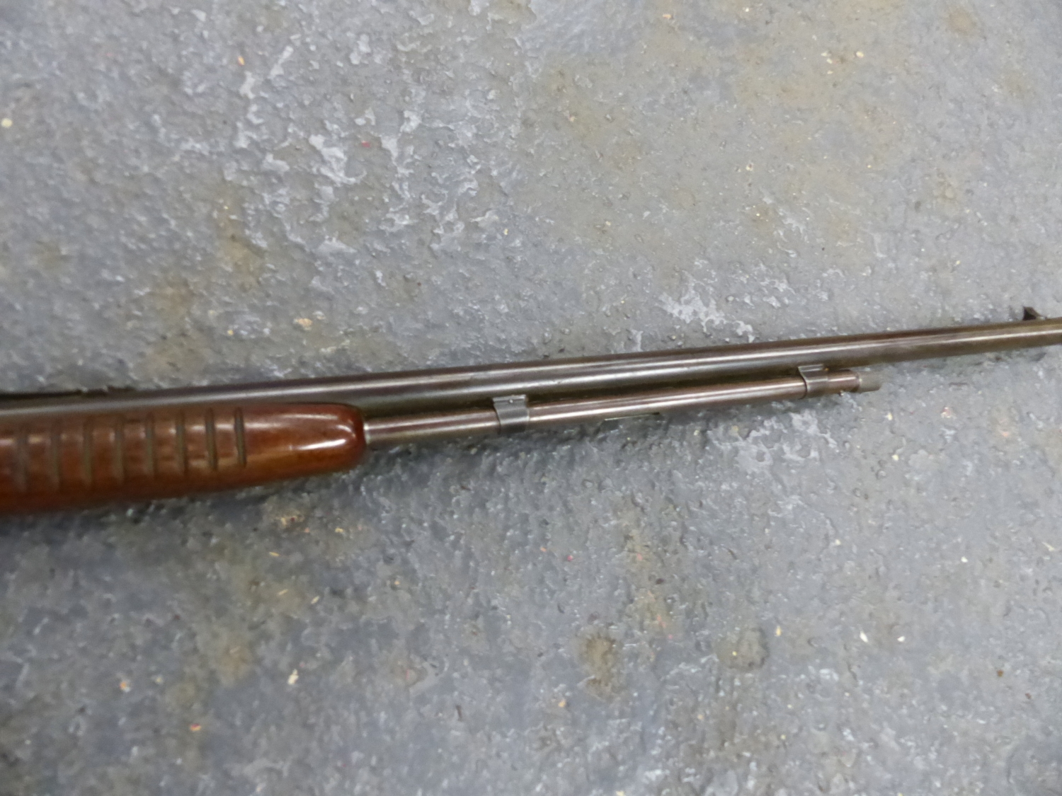 RIFLE- FAC REQUIRED, WINCHESTER M'61 PUMP ACTION .22LR SERIAL NUMBER 31729 ( STOCK NO.3436) - Image 13 of 25