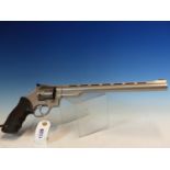 PISTOL- FAC REQUIRED- TAURUS LONG BARREL REVOLVER. 44 MAGNUM. SERIAL NUMBER DS218430 (STOCK NO.