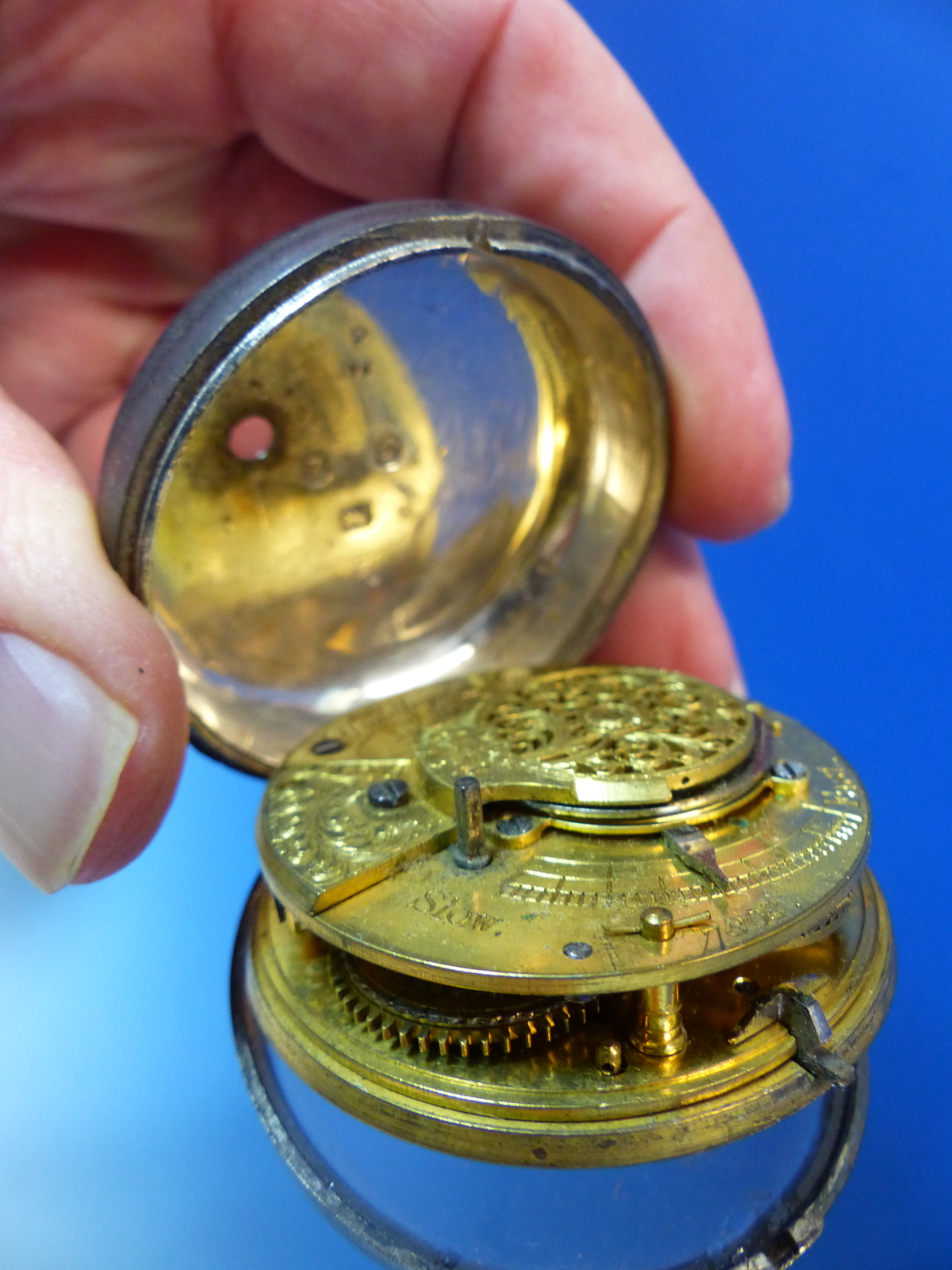 TWO FUSEE POCKET WATCHES IN SILVER CASES, ONE BY WALDFOGEL AND SIEDLER AND THE OTHER BY COULON, - Image 6 of 25