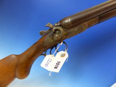 SHOTGUN- CERTIFICATE REQUIRED- UN-NAMED 12G S/S HAMMER GUN SERIAL NUMBER 162203 ( STOCK NO. 3430)