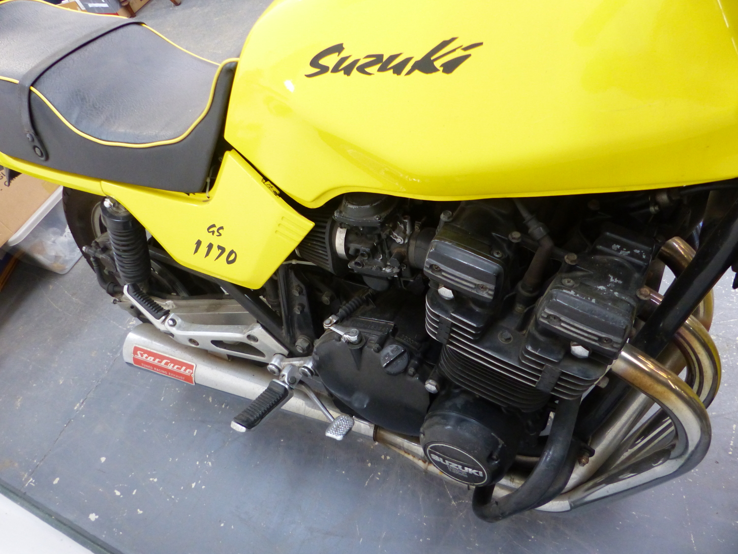 SUZUKI GSX1100E (1983) REG NO KEG 557Y GSX1100E- THIS CUSTOMISED 1983 GSX, SUPPLIED NEW ABROAD AND - Image 9 of 12