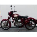 2009 ROYAL ENFIELD BULLET ELECTRA- REGISTRATION NUMBER OU09FRN- A VERY CLEAN AND LITTLE USED