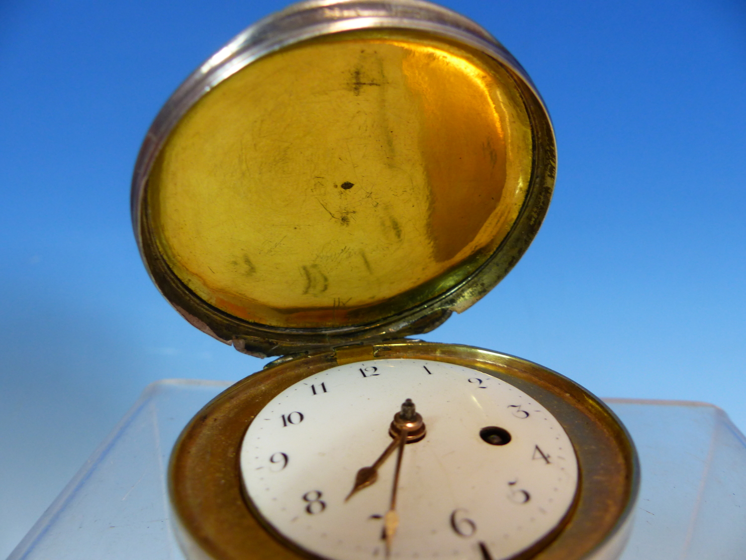 TWO FUSEE POCKET WATCHES IN SILVER CASES, ONE BY WALDFOGEL AND SIEDLER AND THE OTHER BY COULON, - Image 14 of 25