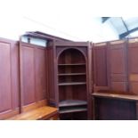 AN EXTENSIVE CARVED AND PANELLED WALNUT ARCHITECTURAL ROOM INTERIOR IN THE GEORGIAN TASTE,