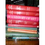 A COLLECTION OF BOOKS -ART AND ANTIQUES (QTY)