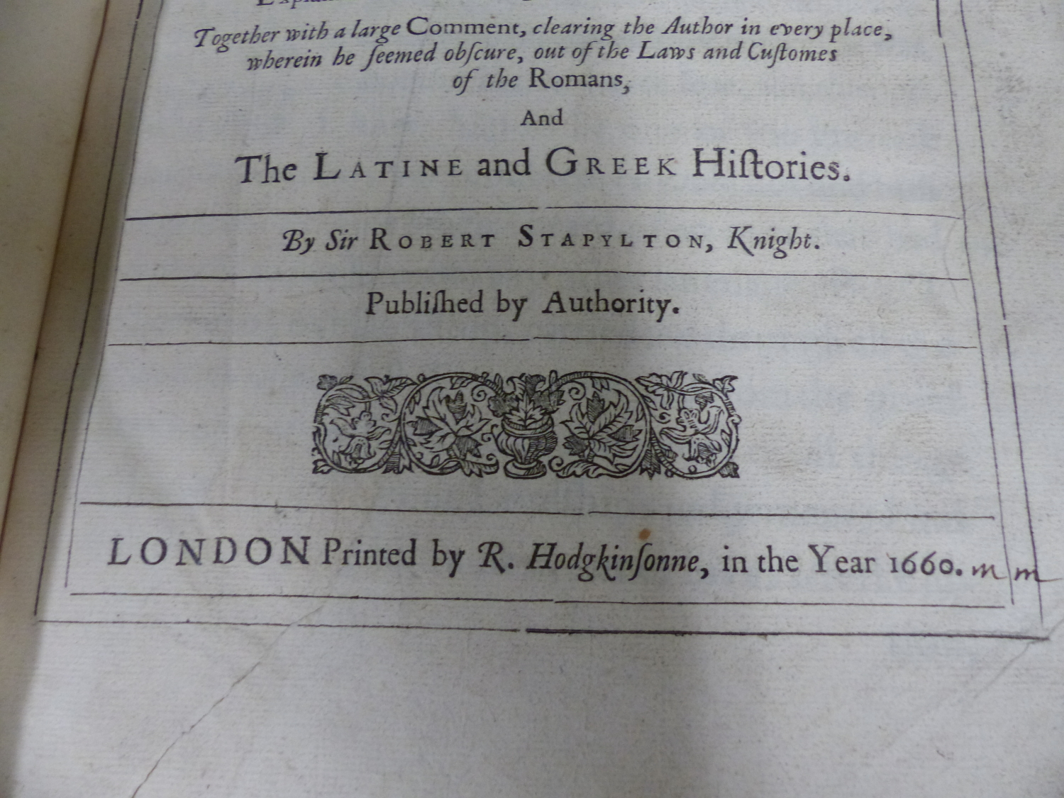 BOOK - JUVENAL'S SIXTEEN SATYRS OR, A SURVEY OF THE MANNERS AND ACTIONS OF MANKIND. WITH - Image 7 of 8