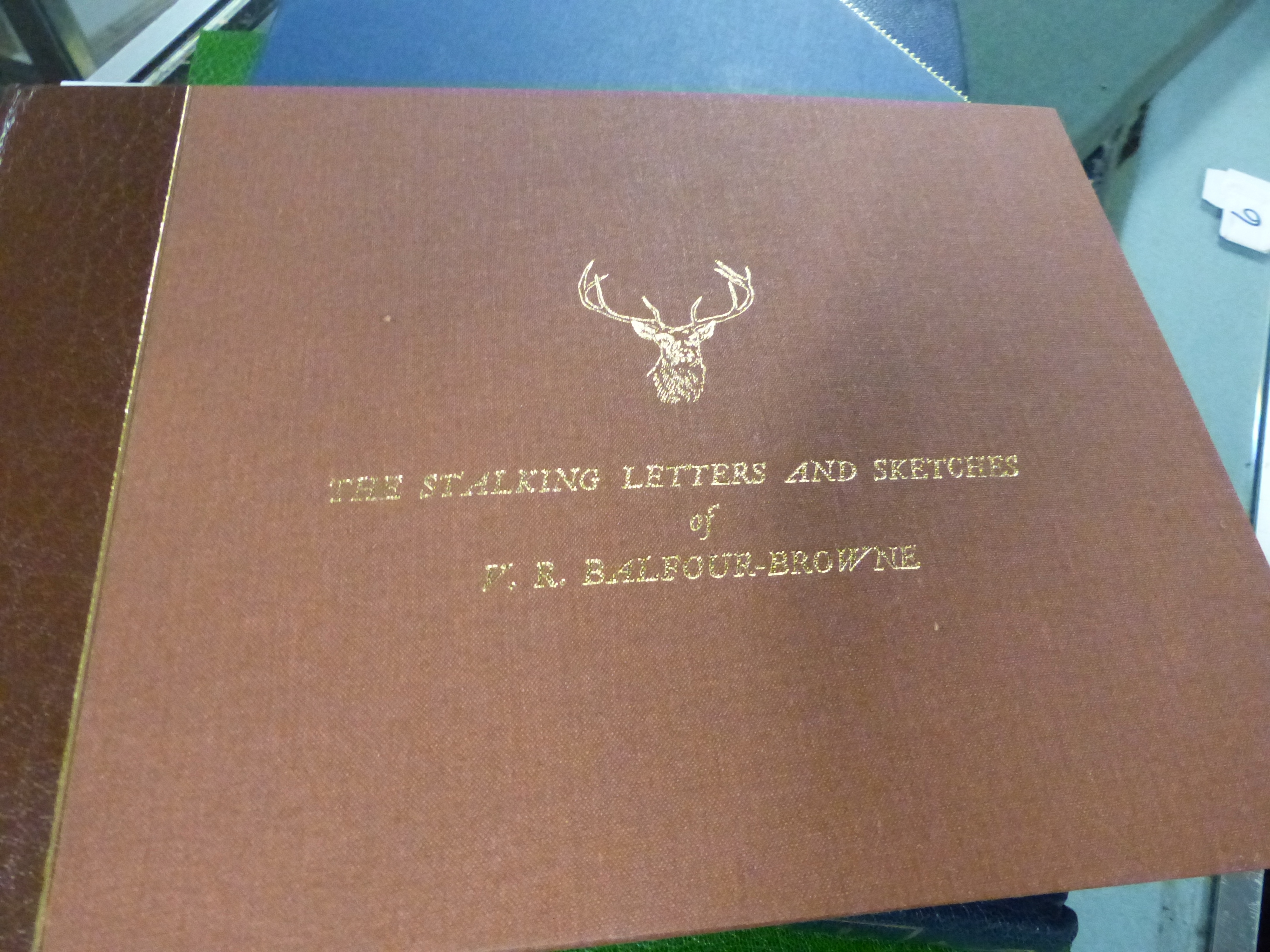 FIVE VOLUMES ON STALKING AND SHOOTING BY BALFOUR-BROWNE, CREALOCK, STUART, THE MARCHIONESS OF