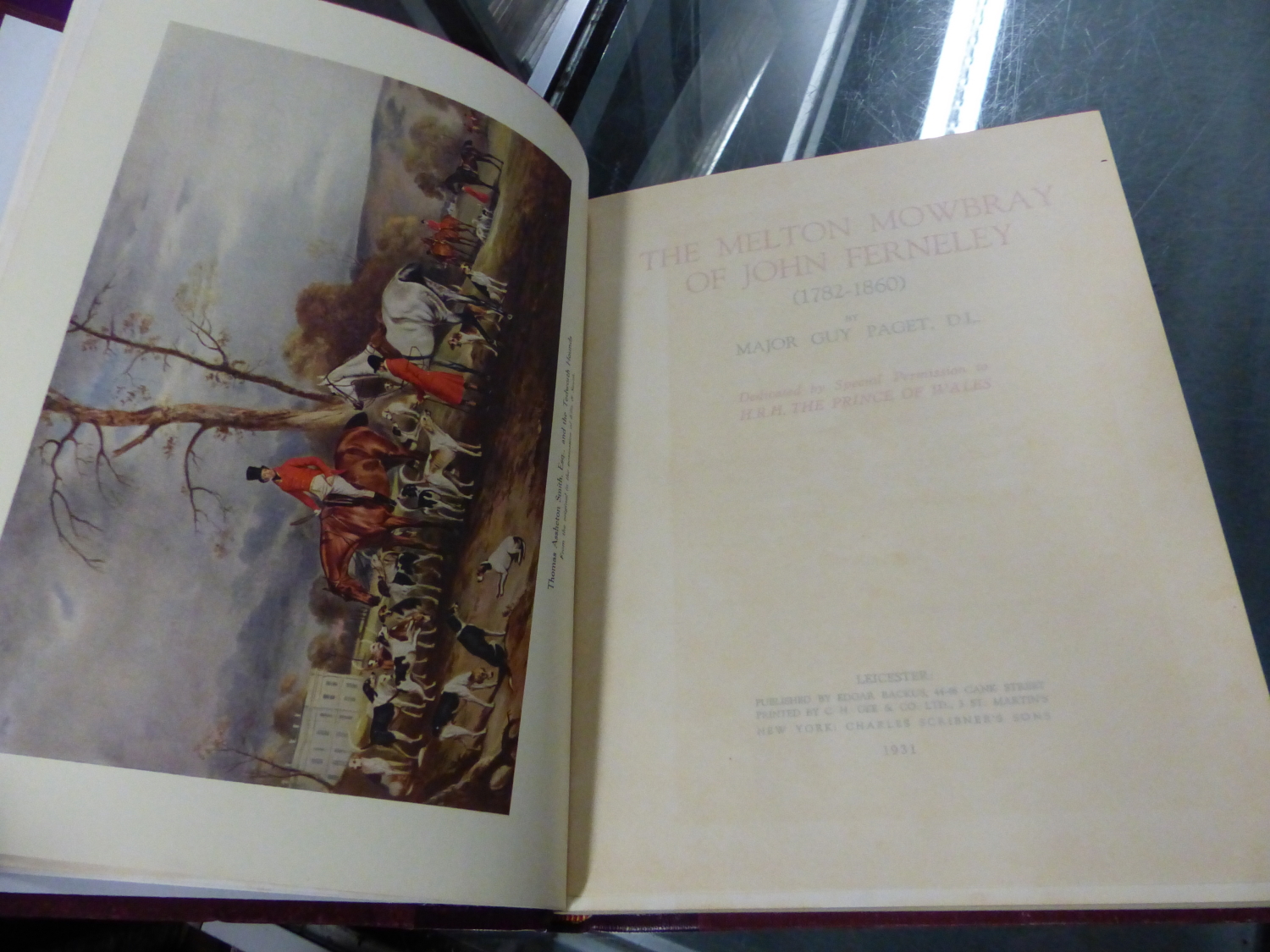 MAJOR GUY PAGET, SEVEN VOLUMES TO INCLUDE THE MELTON MOWBRAY OF JOHN FERNELEY, HISTORY OF THE - Image 33 of 34