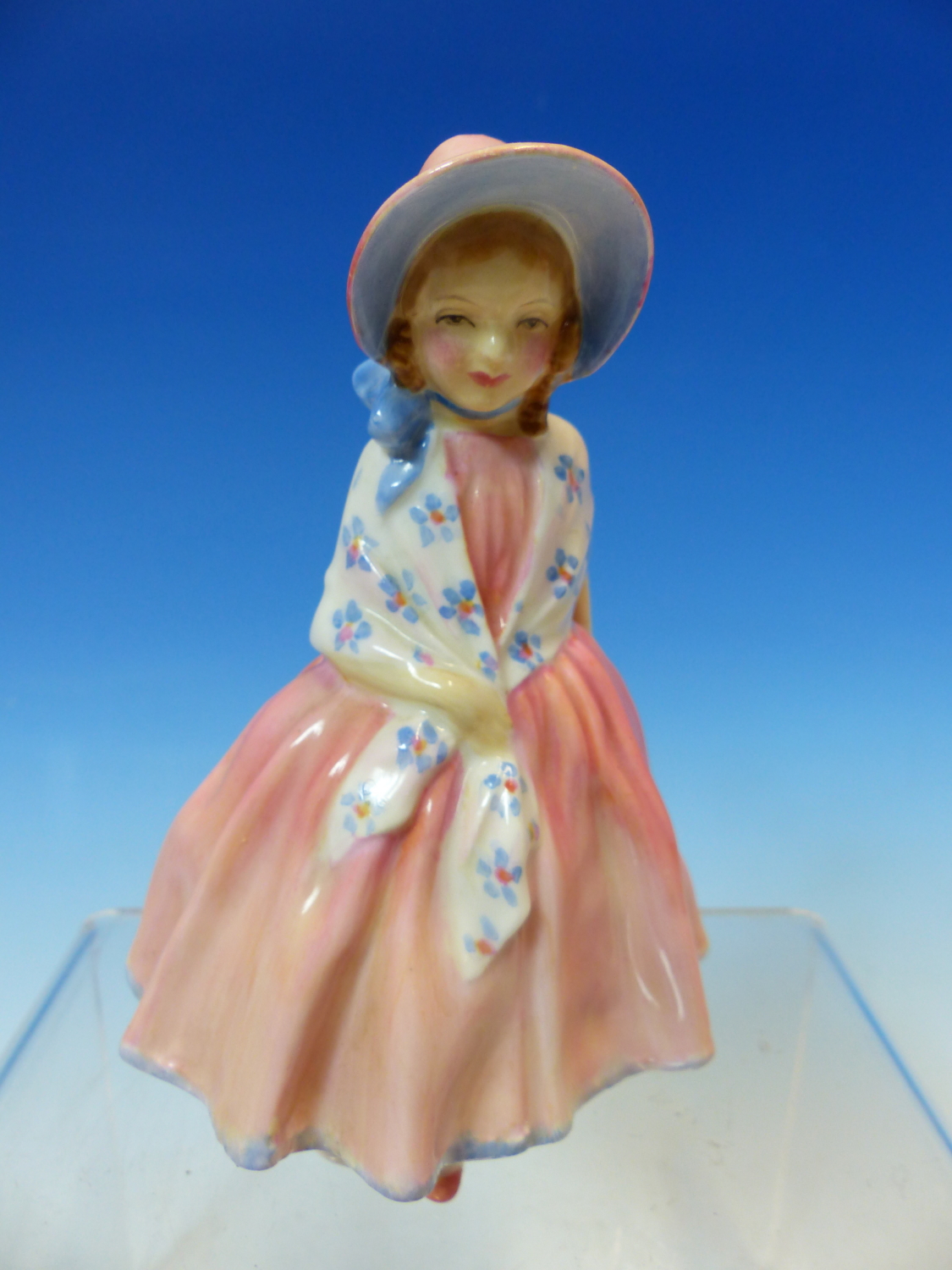 SIX ROYAL DOULTON FIGURES: TWO EACH OF BOBETTE AND MONICA, BABIE AND LILY, THE TALLEST. H 13cms. - Image 2 of 67