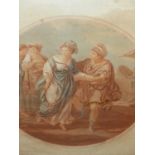 SIX ANTIQUE PRINTS AFTER ANGELICA KAUFFMAN OF CLASSICAL FIGURES, SIZES VARY (6).