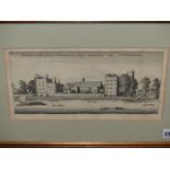 FIVE OLD MASTER TOPOGRAPHICAL PRINTS OF LONDON SCENES, SIZES VARY, UNIFORMLY FRAMED (5).