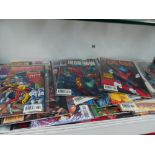 A COLLECTION OF MARVEL COMICS ETC.