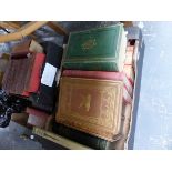 A COLLECTION OF ANTIQUE AND LATER BOOKS TO INCLUDE OUTLINE OF HISTORY, H.G.WELLS, LETTERS OF QUEEN