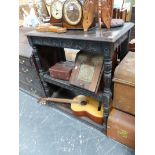 19TH C. OAK BUFFET.