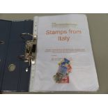 A COLLECTION OF USED ITALY STAMPS 1863-2000.