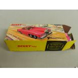 A DINKY FAB 1 LADY PENELOPES THUNDERBIRDS CAR, COMPLETE WITH FIGURES AND PROJECTILES IN ORIGINAL