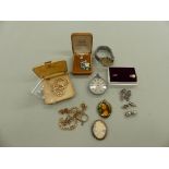 A QUANTITY OF 9CT GOLD, GROSS WEIGHT 13.1grms, A SIRO SENIOR POCKET WATCH, A VINTAGE ROTARY GENTS