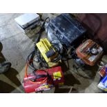 DEWALT POWER TOOLS, A PRESSURE WASHER, SPACE HEATER, SMALL GENERATOR ETC.