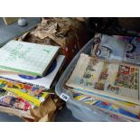 A COLLECTION OF COMICS AND CHILDRENS ANNUALS ETC.
