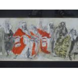 FELIKS TOPOLSKI (1907-1989). ARR. THE PROCESSION AT WESTMINSTER ABBEY, THE OPENING OF THE LAW