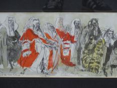 FELIKS TOPOLSKI (1907-1989). ARR. THE PROCESSION AT WESTMINSTER ABBEY, THE OPENING OF THE LAW