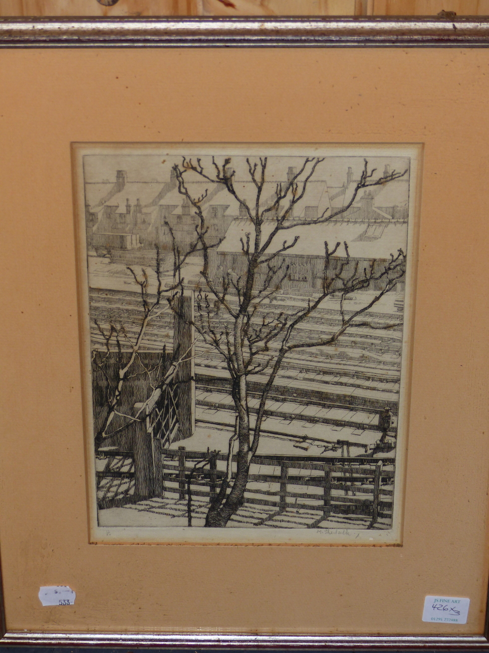 MARJORIE SHERLOCK (1897-1973). ARR. AN EASTERN CITY VIEW. SIGNED ETCHING. 32 x 19cms. TOGETHER - Image 11 of 13