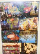 CONTEMPORARY SCHOOL. CLEARING THE FOREST. PHOTO MONTAGE. 86 x 58cms.