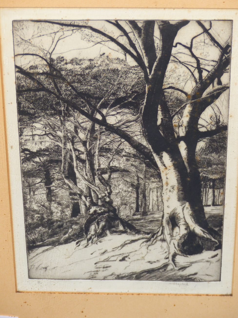 MARJORIE SHERLOCK (1897-1973). ARR. AN EASTERN CITY VIEW. SIGNED ETCHING. 32 x 19cms. TOGETHER - Image 6 of 13