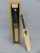 TWO FULLY SIGNED CRICKET BATS FOR THE HAMPSHIRE SURREY 1991 NAT WEST TROPHY AND FOR THE 1994