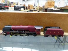 CORRECTED - AN ASTER HOBBY 'O' GAUGE 4-6-2 LOCOMOTIVE AND TENDER. NO. 6233 "DUCHESS OF SUTHERLAND"