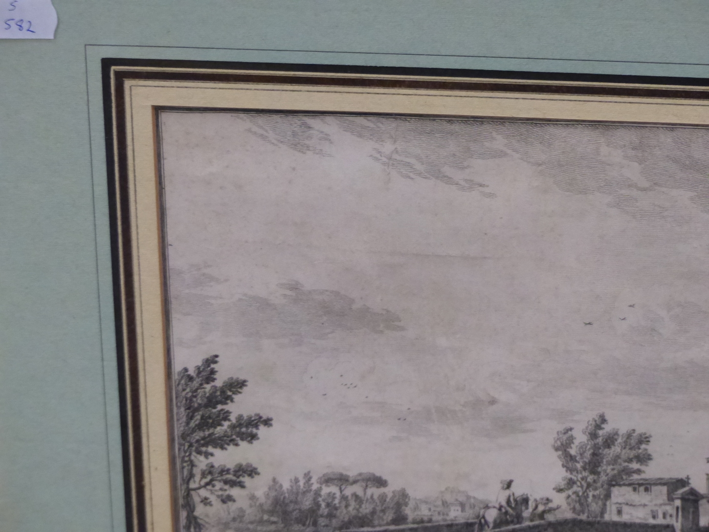 AFTER GUISEPPI ZOCCHI (1711-1767). A PAIR OF ANTIQUE ITALIAN LANDSCAPE PRINTS. 28 x 47cms (2). - Image 11 of 15