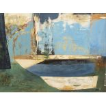 DIANA KINGSLEY (1949-2017). ARR. REFLECTIONS. INITIALLED, OIL ON BOARD, INSCRIBED LABEL VERSO. 34